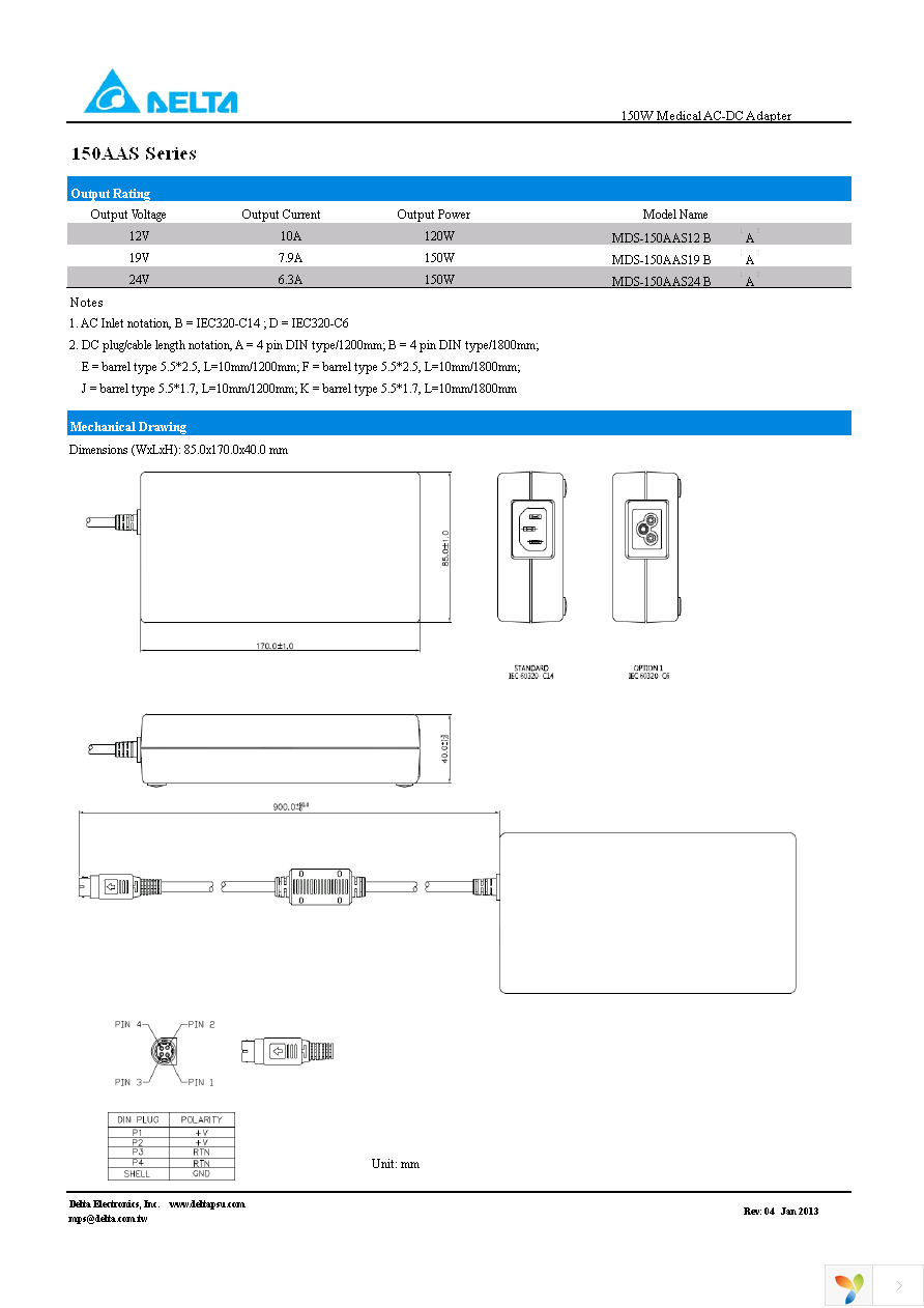 MDS-150AAS24 BA Page 2